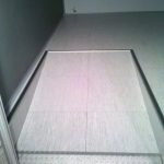 podloga techniczna, pochylnia